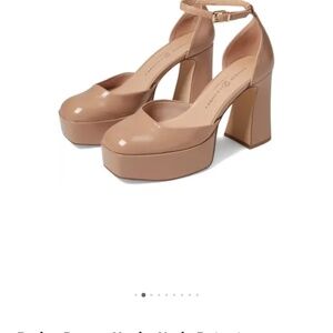 Chinese Laundry Nude Patent Heels